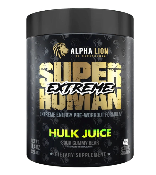 PRE-WORKOUT ALPHA LION SUPER HUMAN EXTREME